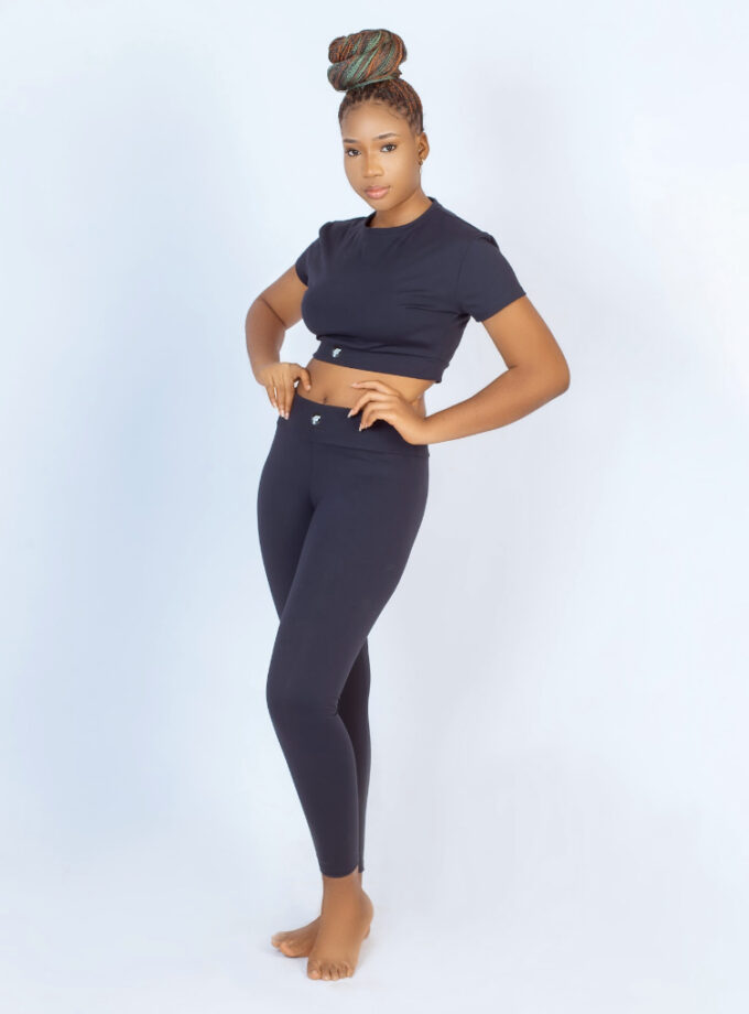 FFCW Logo Legging (Navy Blue)