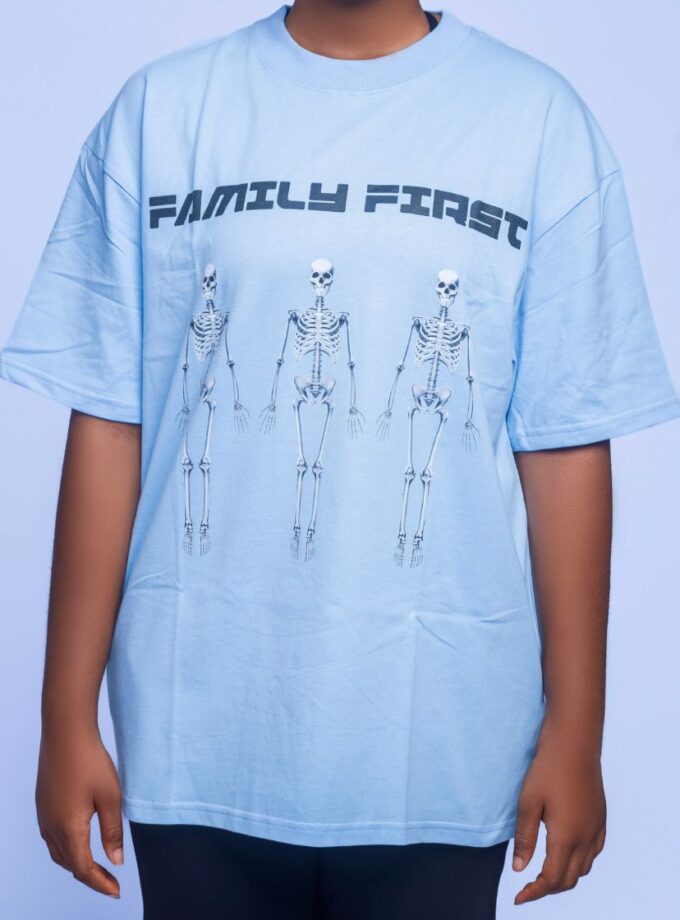 FF CULTURE Cadaverous T-shirt (Sky Blue)