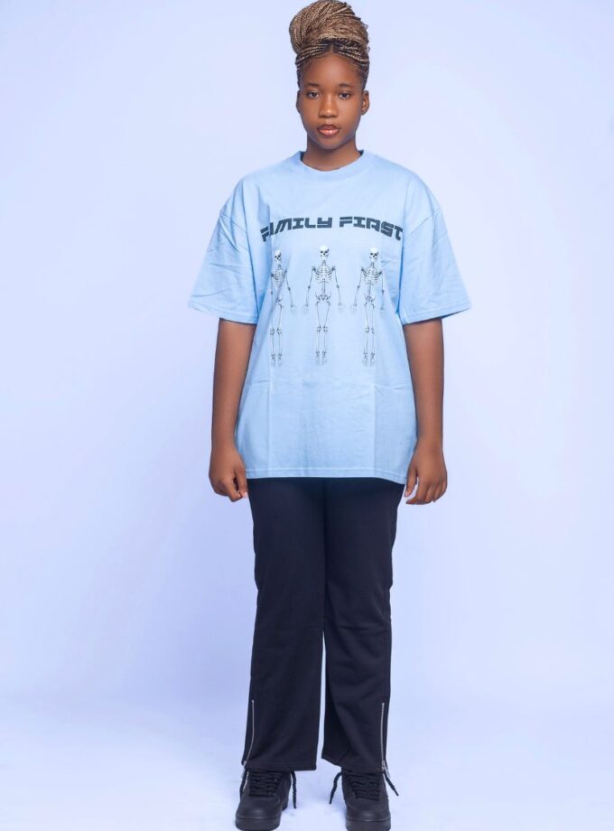 FF CULTURE Cadaverous T-shirt (Sky Blue)