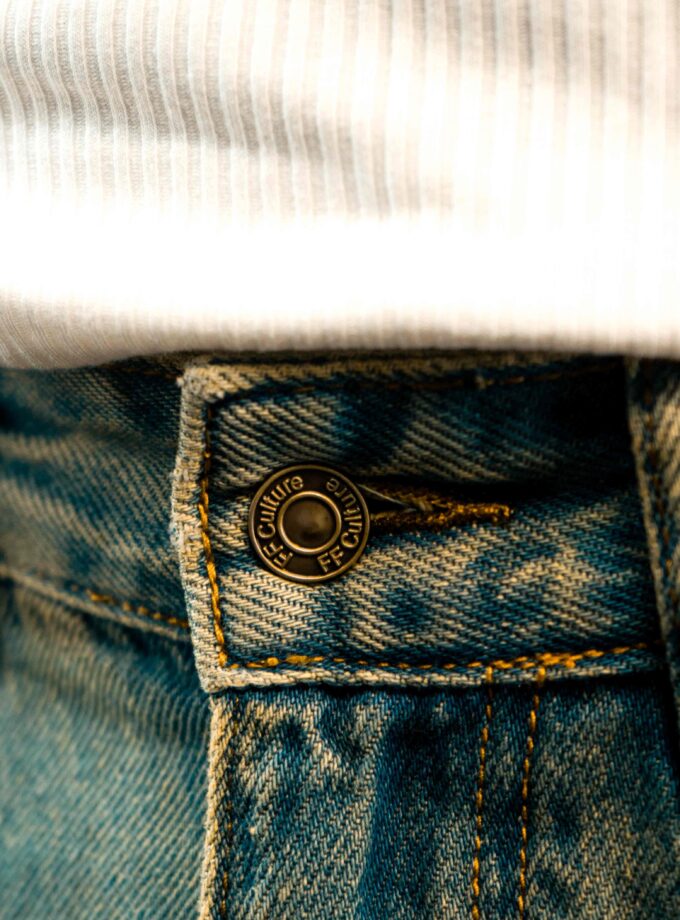 FFSS AW24 Logo Jeans (Blue Washed)