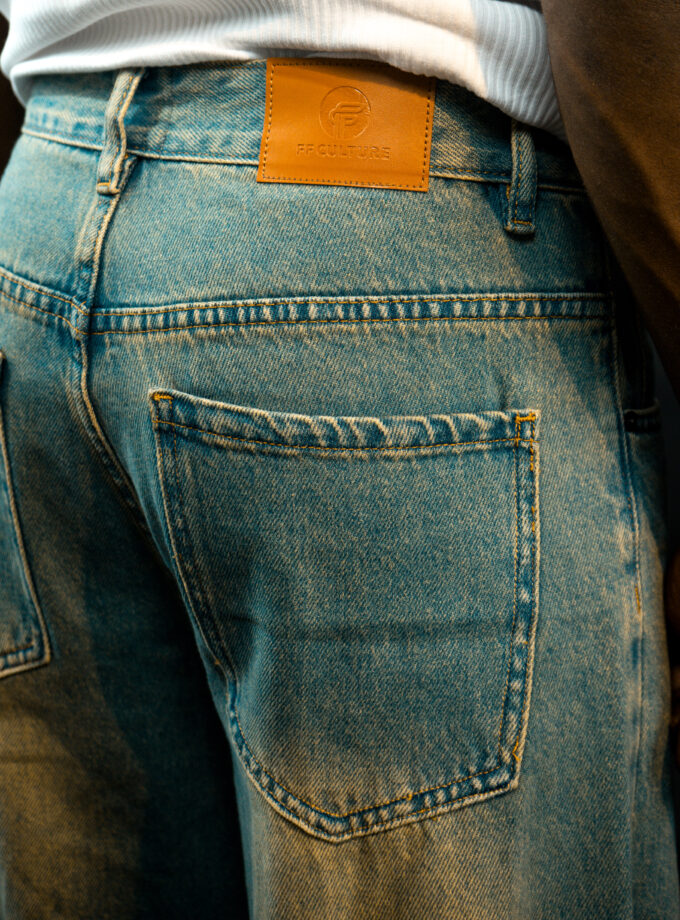 FFSS AW24 Logo Jeans (Blue Washed)