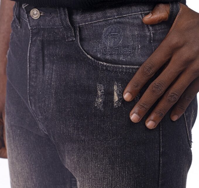 FFSS AW24 Logo Jeans (Charcoal Black)