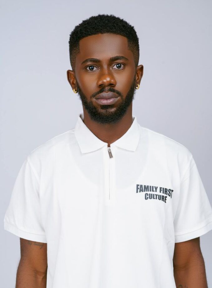 Rebirth Zip Polo Shirt (offwhite)