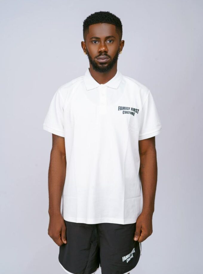 Rebirth Button Polo Shirt (offwhite)