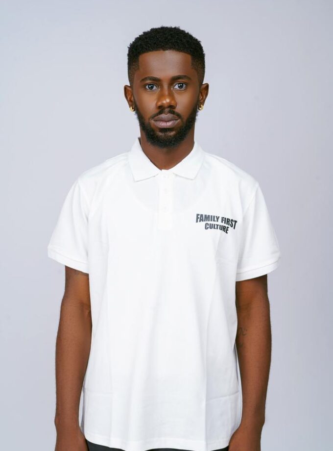 Rebirth Button Polo Shirt (offwhite)