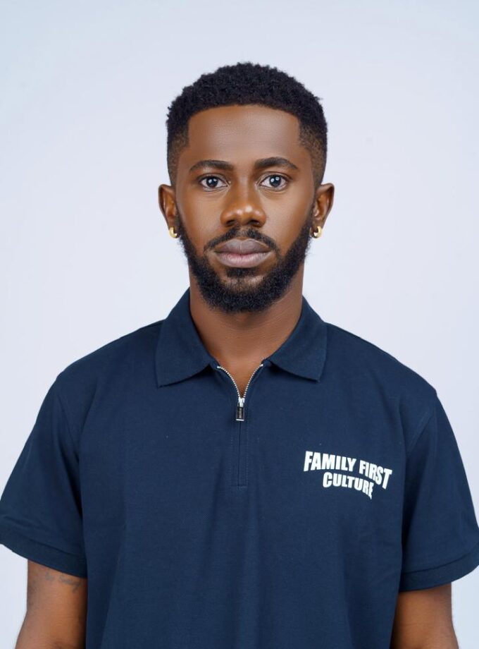 Rebirth Zip Polo Shirt (navy blue)
